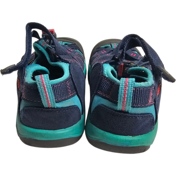 Keen Blue Green Outdoor Hiking Beach Pool Gorp Adventure Sandals Size 3 - Picture 2 of 12